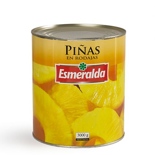 PIÑA EN RODAJAS 3 KG