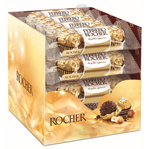 BOMBONES FERRERO ROCHER T-3 37,5 G 16 UN