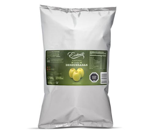 ACEITUNA SEVILLANA DESHUESADA 850 G