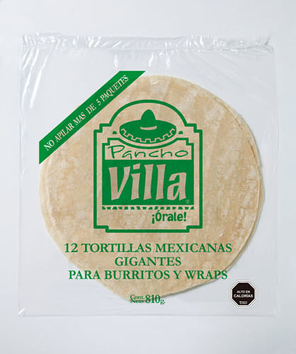 TORTILLAS 28 CM