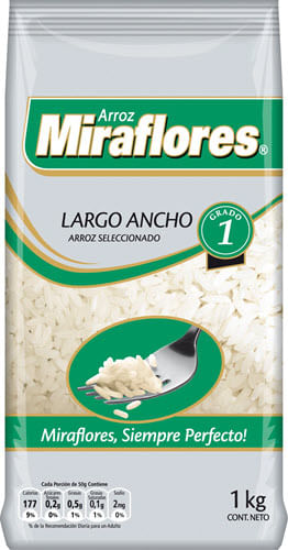 ARROZ G1 MIRAFLORES 1 KG