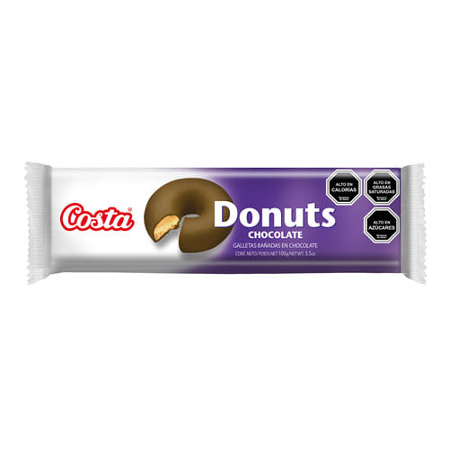 GALLETA DONUTS LECHE 100 G 24 UN