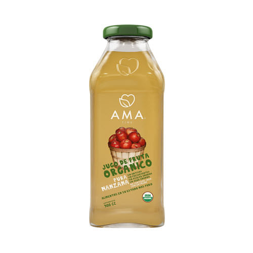 JUGO ORGÁNICO MANZANA 300 ML 12 UN