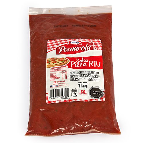 SALSA DE PIZZA 1 KG
