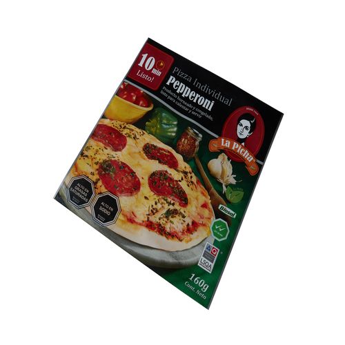 PIZZA PEPPERONI INDIVIDUAL 160 G 24 UN