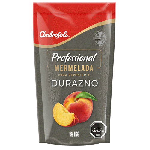 MERMELADA DE DURAZNO 1 KG 10 UN