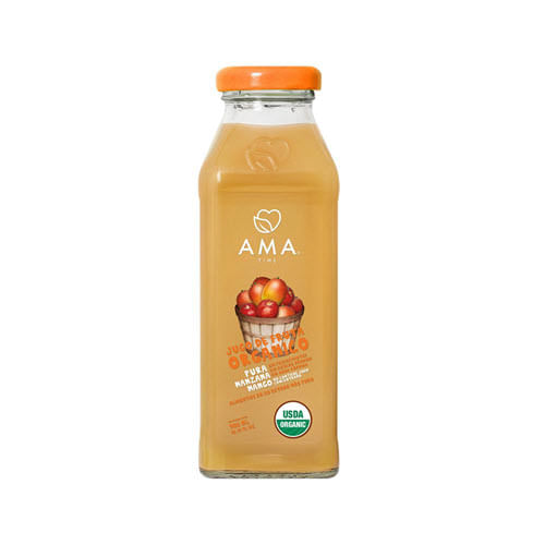 JUGO ORGÁNICO MANZANA MANGO 300 ML 12 UN