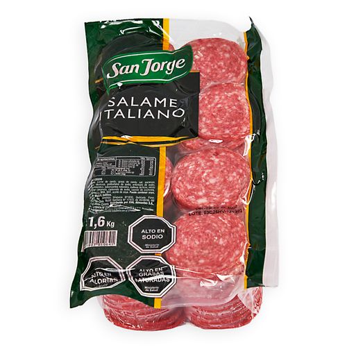 SALAME ITALIANO LAMINADO 1,6 KG