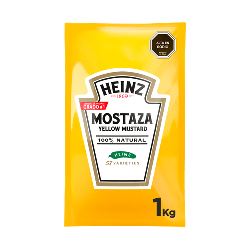 MOSTAZA HEINZ 1 KG