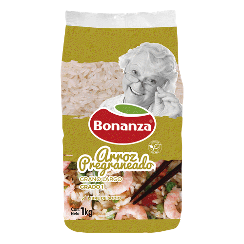 ARROZ PREGRANEADO BONANZA 1 KG