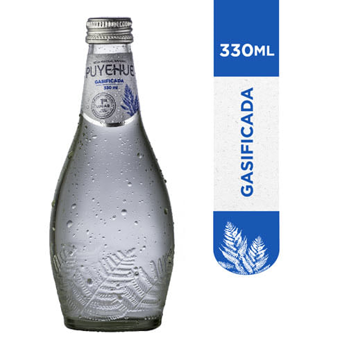 AGUA MINERAL CON GAS 330 ML 12 UN