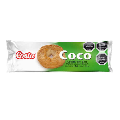 GALLETA COCO 125 G