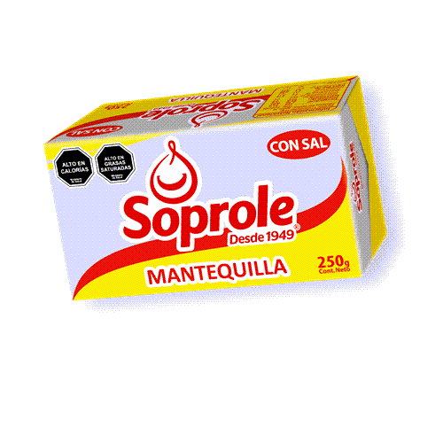 MANTEQUILLA CON SAL 250 G