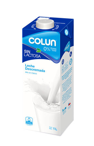 LECHE DESCREMADA SIN LACTOSA 1 L