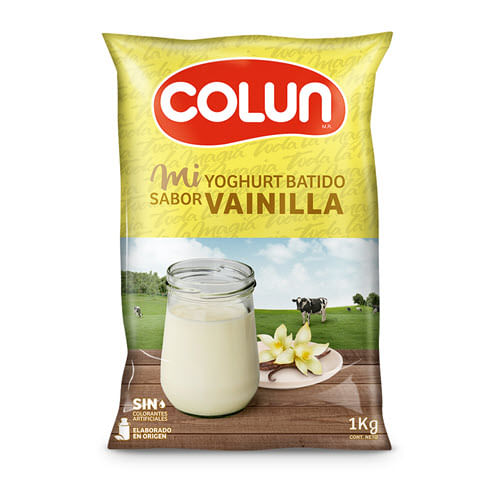 YOGHURT VAINILLA 1 KG