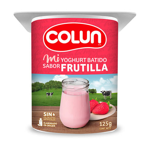 YOGHURT BATIDO FRUTILLA 125 G 48 UN