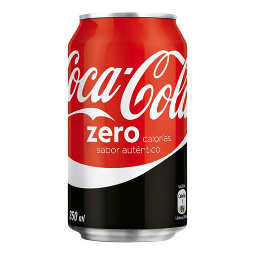 COCA COLA ZERO 350 ML 24 UN