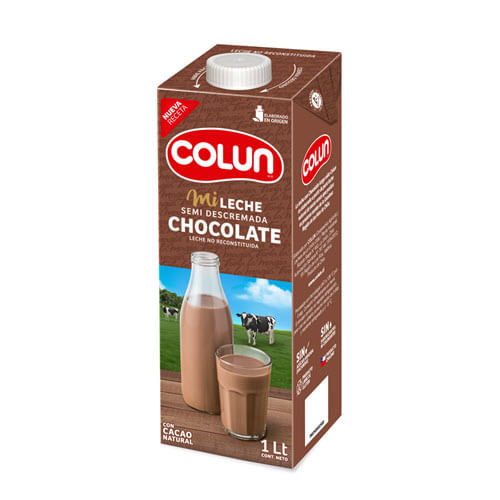 LECHE SEMIDESCREMADA CHOCOLATE 1 L