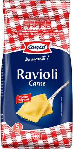 RAVIOLES DE CARNE 400 G