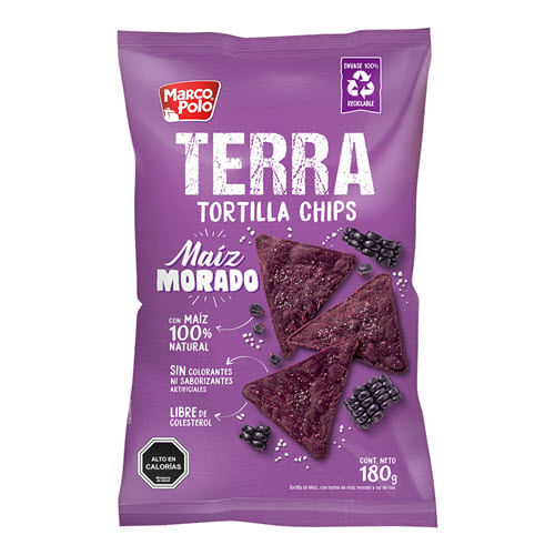 TORTILLA MAÍZ MORADO 180 G