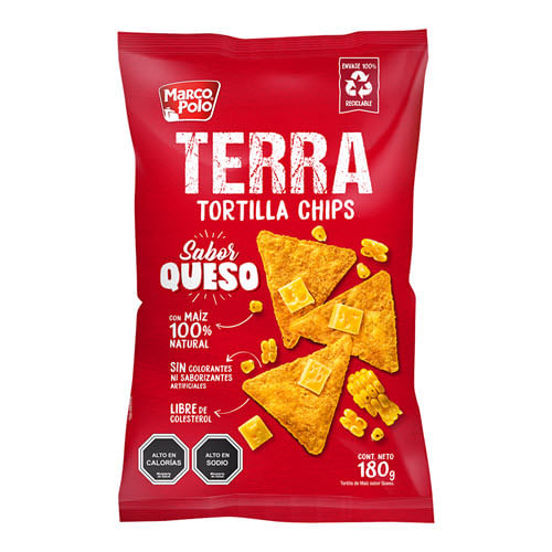 TORTILLA QUESO 180 G