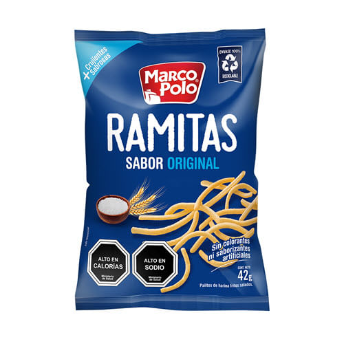 RAMITAS SALADAS 42 G 75 UN