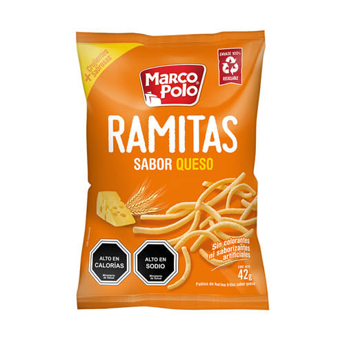 RAMITAS QUESO 42 G 75 UN