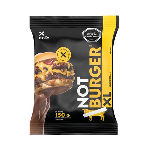 NOT BURGER XL 40X150G 40 UN