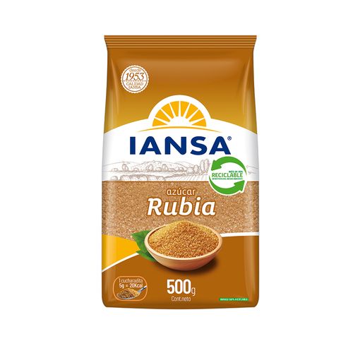 AZUCAR RUBIA  500 G