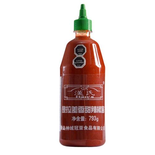 SALSA SRIRACHA CHILI HEN'S BOTELLA 793GR