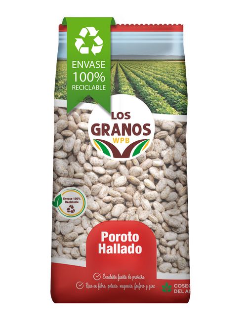 POROTOS HALLADOS LOS GRANOS 1 KG (DISPLAY 10)