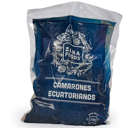 CAMARÓN ECUATORIANO 36/40 PELADO SIN COLA 1 KG