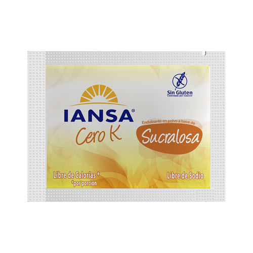 SUCRALOSA MINI IANSA 0,5 G 2.000 UN