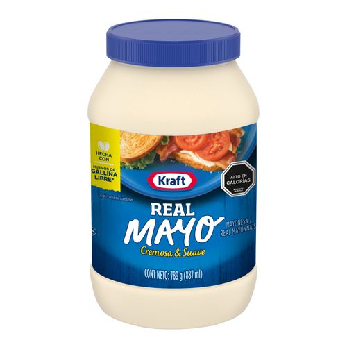 MAYONESA KRAFT REAL MAYO 794 G (CAJA 12)