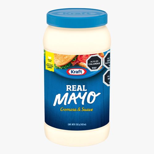 MAYONESA KRAFT REAL MAYO 1,26 KG (CAJA 6)