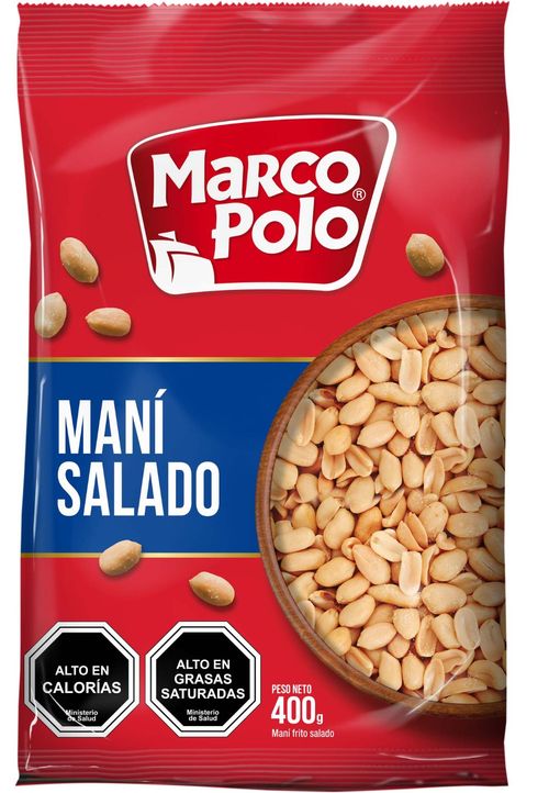 MANI SALADO MARCO POLO 400 G RRP (CAJA 12)