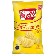 PAPAS FRITAS C/AMERICANO. MARCO POLO 230 (CAJA 12)