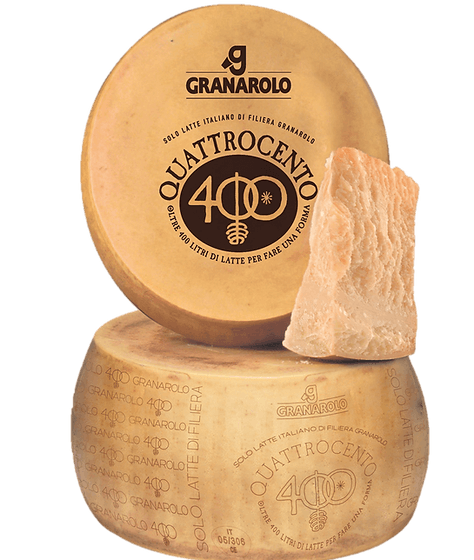 QUESO QUATTROCENTO RUEDA GRANAROLO 38 KG (VENTA CALZADA)