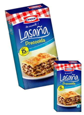 LASAÑA PRECOCIDA CAROZZI 330