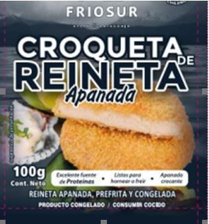 CROQUETA REINETA APANADO FLOWPACK 100 GR