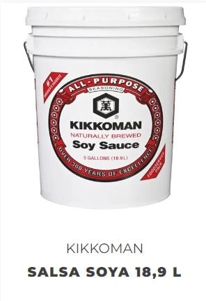 SALSA SOYA KIKKOMAN 18,9 L