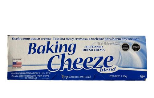 QUESO CREMA BAKING CHEEZE 1,36 KG